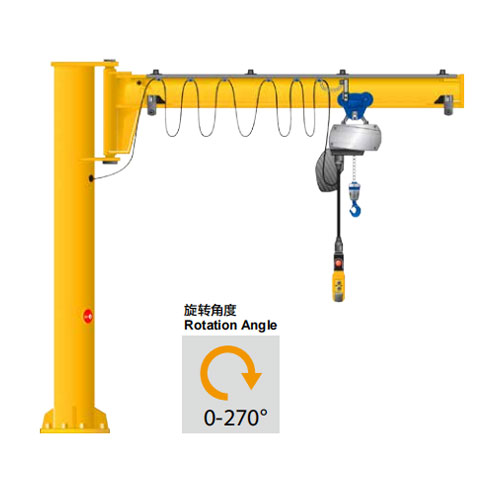 冠航BZL定柱式旋臂起重機